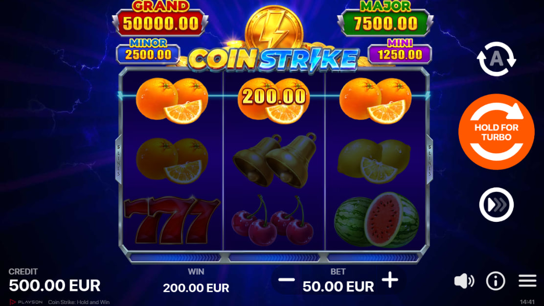 Symbols and Paytable